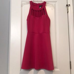 Hot Pink Mini Dress